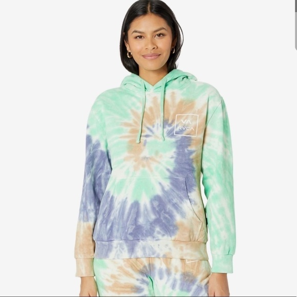 🔆RVCA🔆 ALL THE WAY HOODIE SWEATSHIRT - Picture 8 of 14